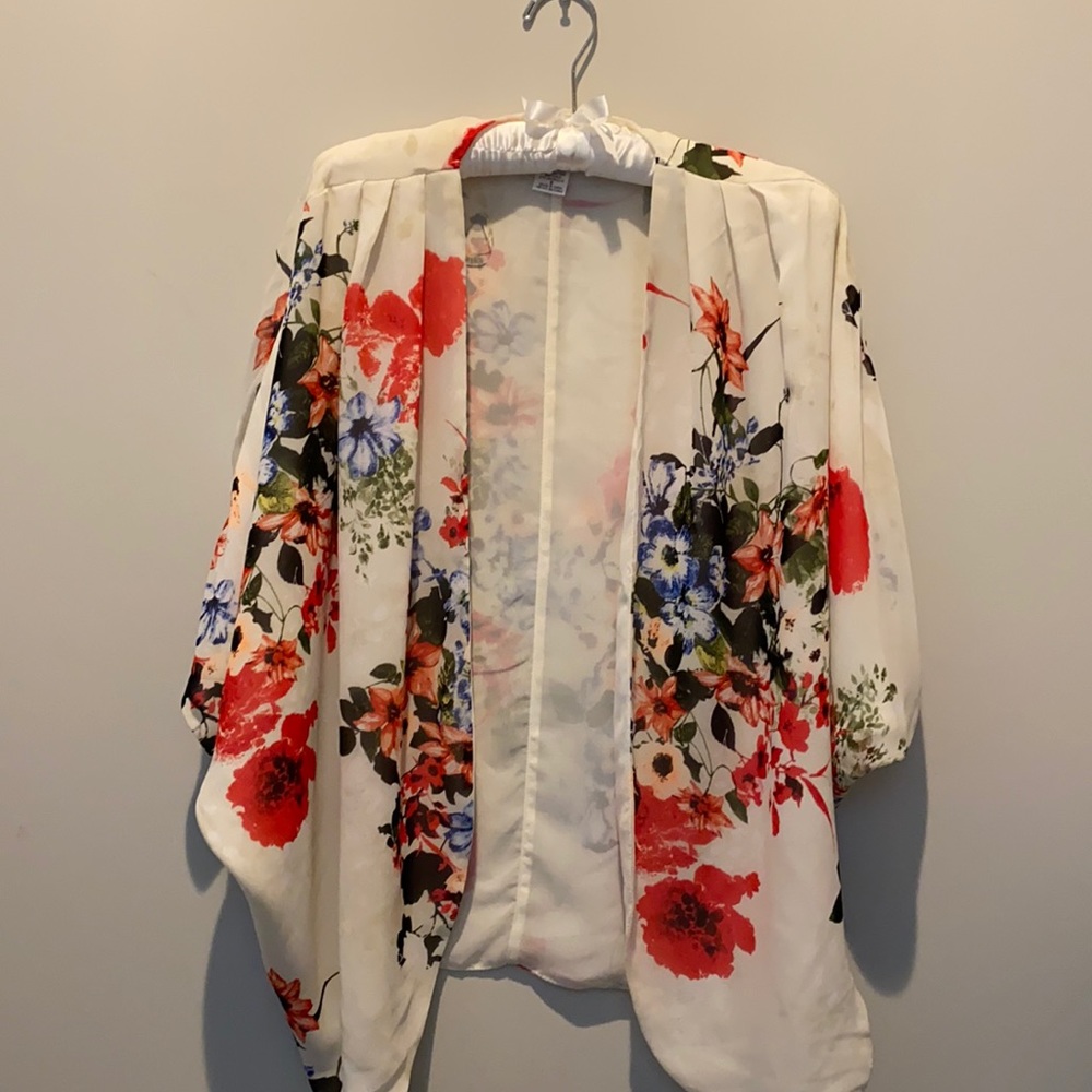 Esley chiffon shrug.Boho look or dressy. .